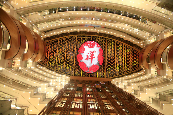 7200CD/Sqm Curtain Advertising Led Display Outdoor P50