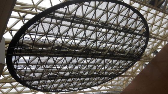 Las muestras de Digitaces llevaron el centro comercial transparente de la pantalla consideran a través del panel llevado P25