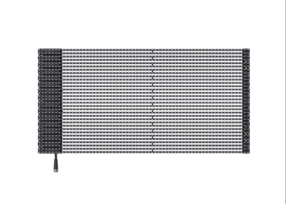 Exhibición llevada transparente al aire libre IP66 de AC265V 260W fotoeléctrica para la fachada de la ventana